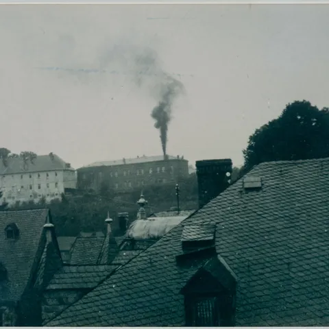 Tötungsanstalt Hadamard, 1941 Aus: Gudrun Silberzahn-Jandt: Esslingen am Neckar im System von Zwangssterilisation und "Euthanasie" während des Nationalsozialismus, Esslinger Studien