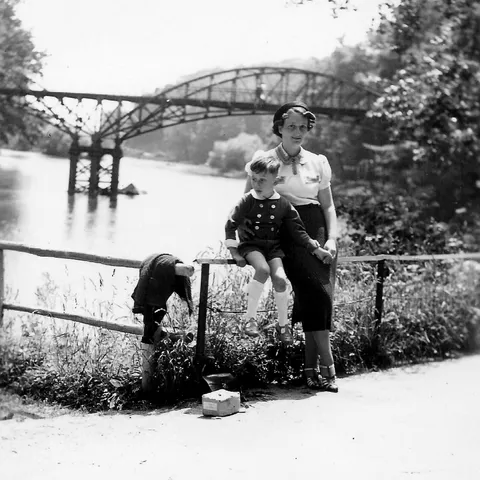 Reuven and Ilse in Görlitz Photo courtesy of the Peri Family