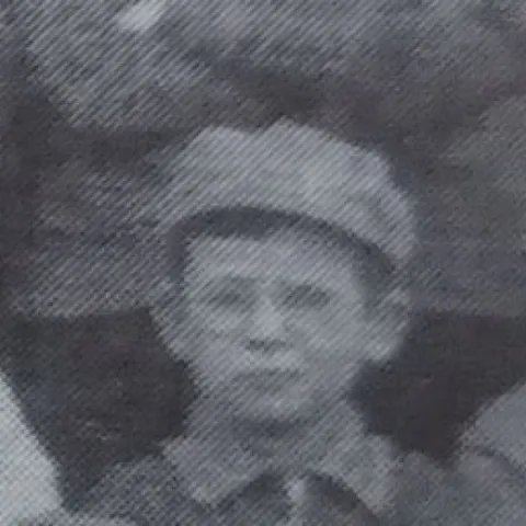 Erich als Schuljunge