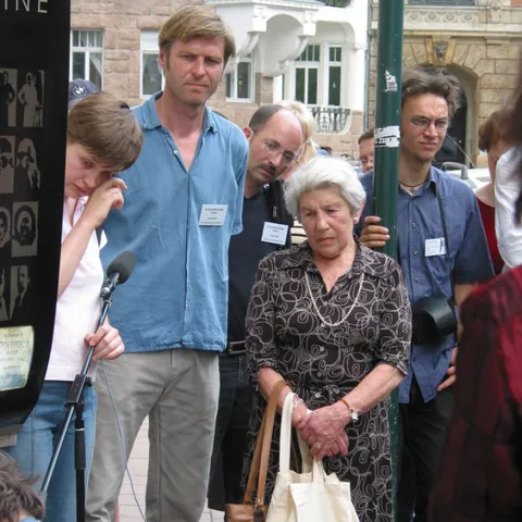 Stolpersteinverlegung am 24. Mai 2007
