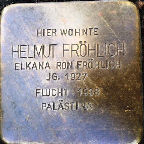 Stolperstein Helmut Fröhlich
