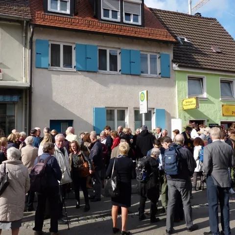 Die Verlegung am 12.10.2017. © privat