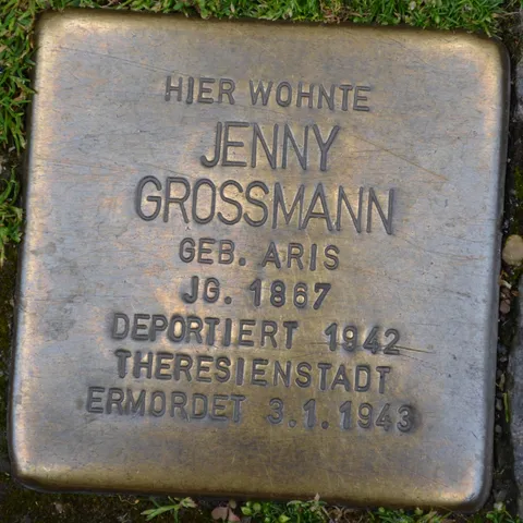 Jenny wurde mit ihrem Mann und ihrer Schwester am 20.September 1942 aus Eisenach deportiert. Jenny starb im Alter von 86 Jahren am 01. März 1943 im KZ Theresienstadt.