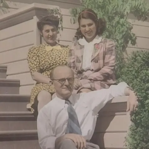 The Goldberg Family in Sacramento, California (1942)