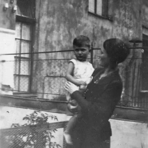 Reuven and Ilse in Israel Photo courtesy of the Peri Family